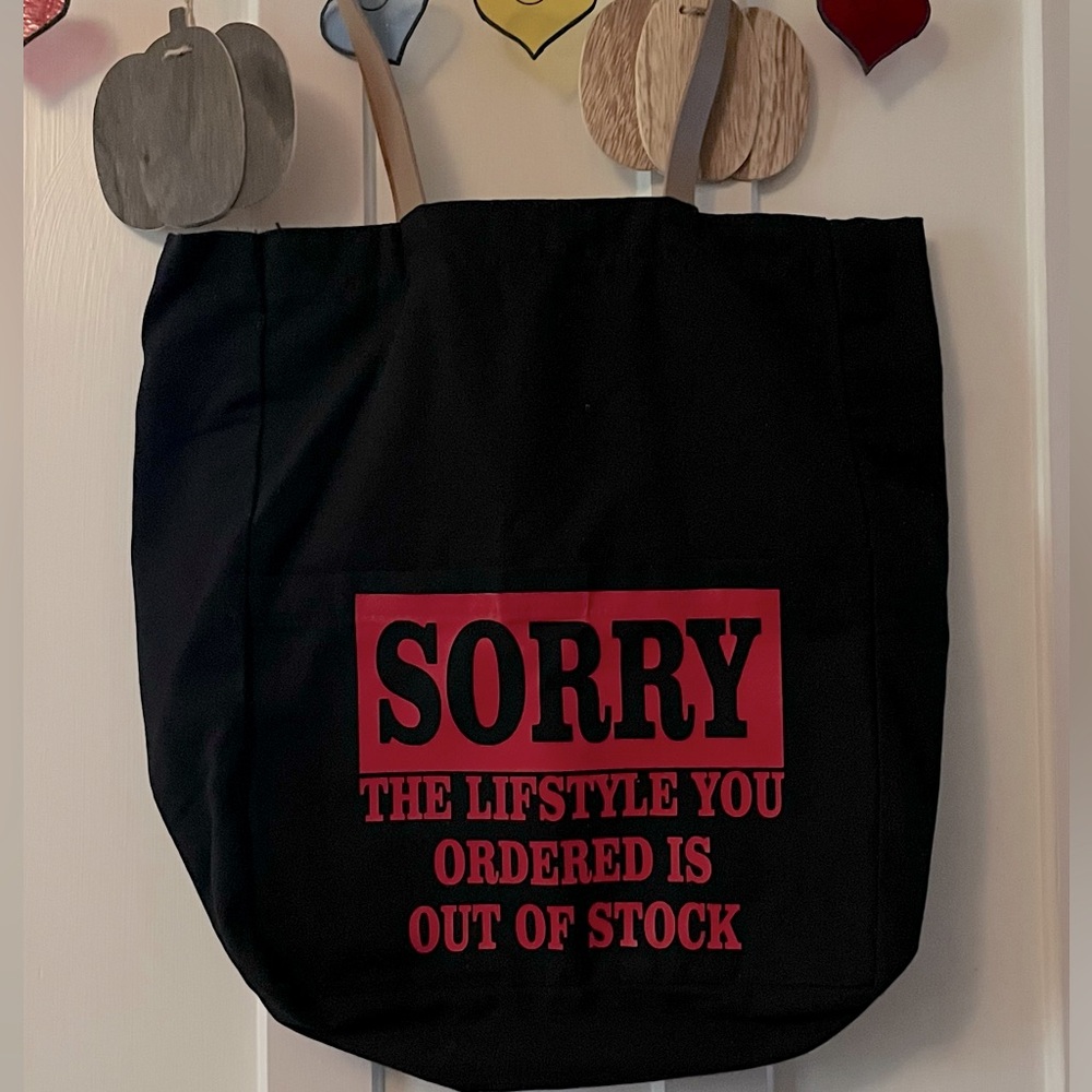 Homemade Canvas Tote